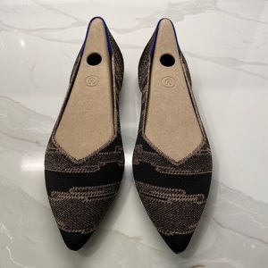 Rothy’s size 12.5 Golden Shimmer Points